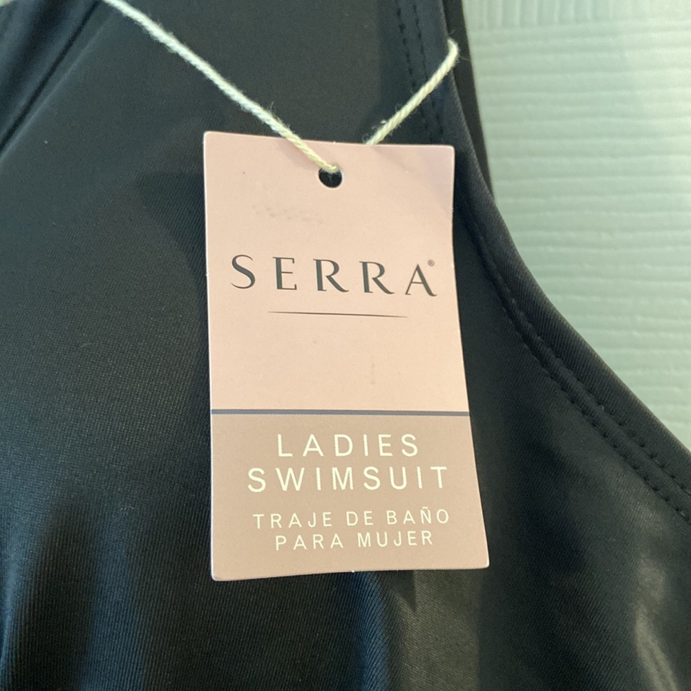 SEERA SWIMSUITS SIZE XL brand new with tag color black length 30” - Picture 3 of 12